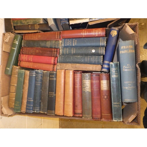 496 - A quantity of miscellaneous hardback books including Victorian novels (3)