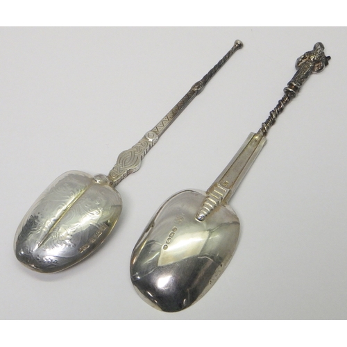 10 - A Victorian Apostle / Cabinet spoon Edward Pairpoint & George Wood, London 1856; an Edwardian model ... 