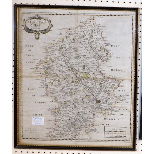 286 - Two Robert Morden framed maps (2)