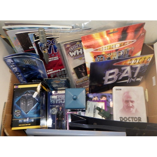 326 - Two boxes of Dr Who ephemera (2)