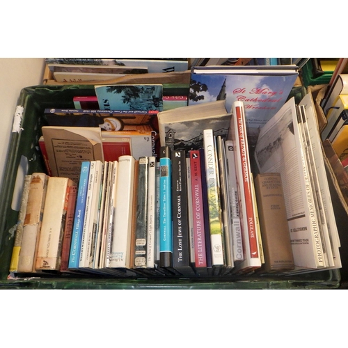 333 - A quantity of travel related books including several concerning Cornwall (4)