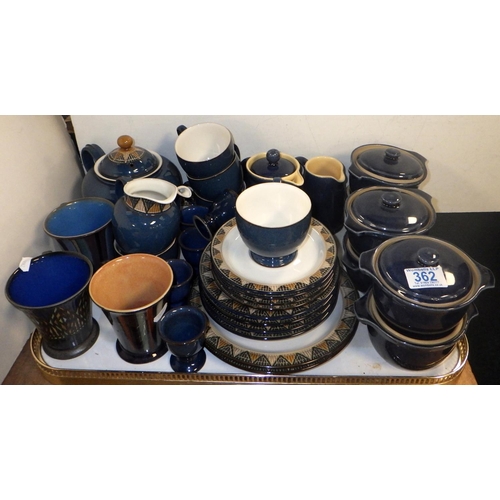 362 - A qty of Denby table ware