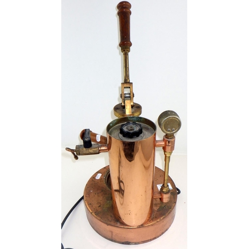 122 - A copper coffee machine