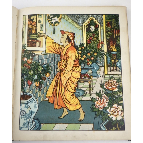 161 - Aladdin's Picture Book - published by George Rutledge & Sons, illustrated by Walter Crane.  c1880.  ... 