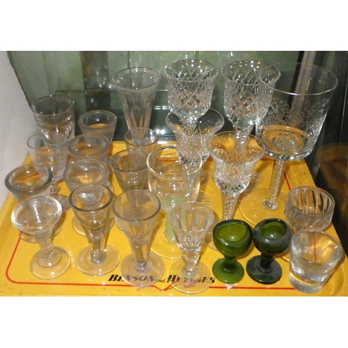 175 - 19th cent and later glassware incl ice cream penny licks.
