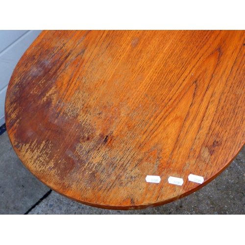 766 - A G.Plan teak coffee table, marked, 148cm long