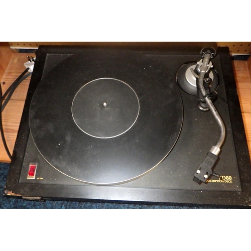 85 - Ariston Audio RD 80 turntable
ALL ELECTRICALS SOLD AS SEEN