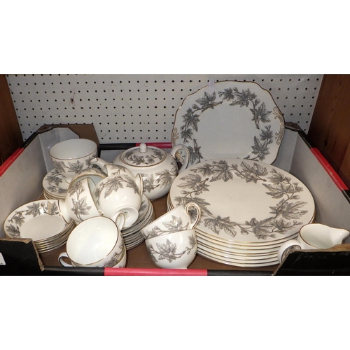 87 - A qty of Ashford Wedgwood table ware together with a qty of various tea wares (3)