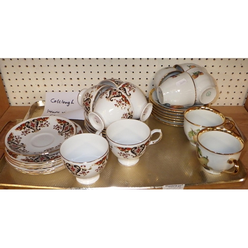 87 - A qty of Ashford Wedgwood table ware together with a qty of various tea wares (3)