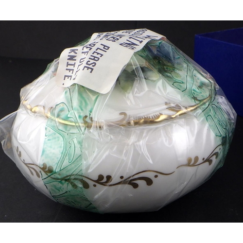 89 - A boxed Royal Crown Derby floral bowl