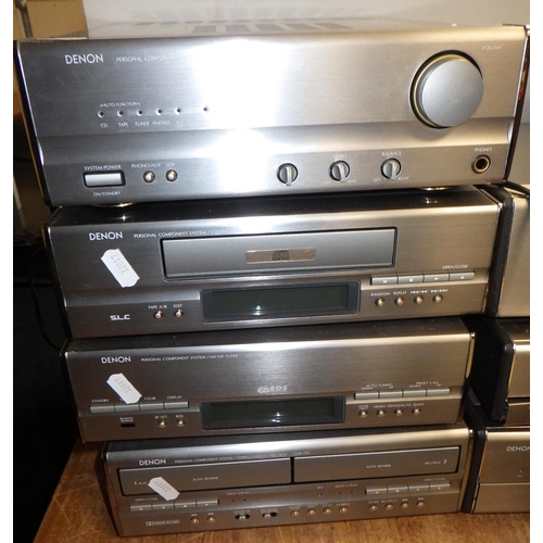 191 - A Denon Hi-Fi stack, Bose radio and a Panasonic dvd/cd player. ALL ELECRICALS AS FOUND