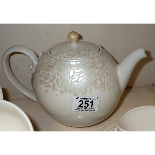 251 - A Monsoon Denby tea set