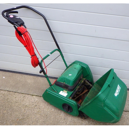 675 - A Qualcast electric cylinder lawnmower