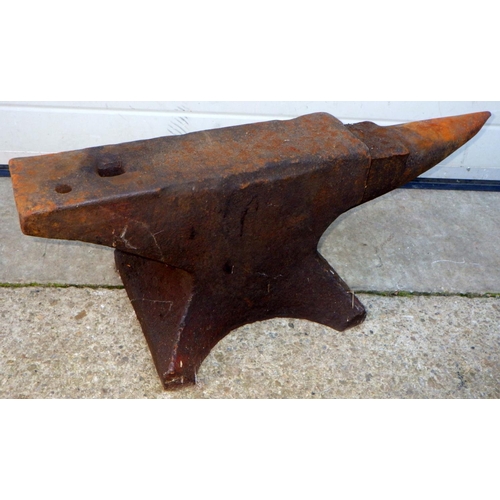 739 - An anvil, 75cm long