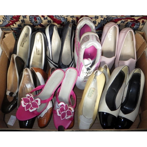 67 - Two boxes of misc Ladies shoes, mainly 37.5 (2)