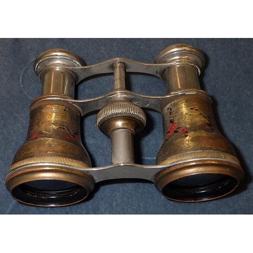 163 - A pair of French opera / theatre binoculars together with further binoculars AF (7)