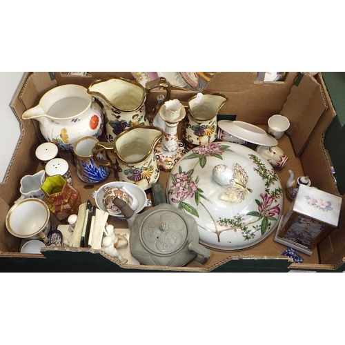 187 - A large qty of misc ceramics, most af (4)