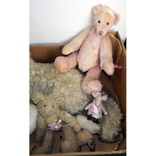 192 - A group of misc soft toys etc