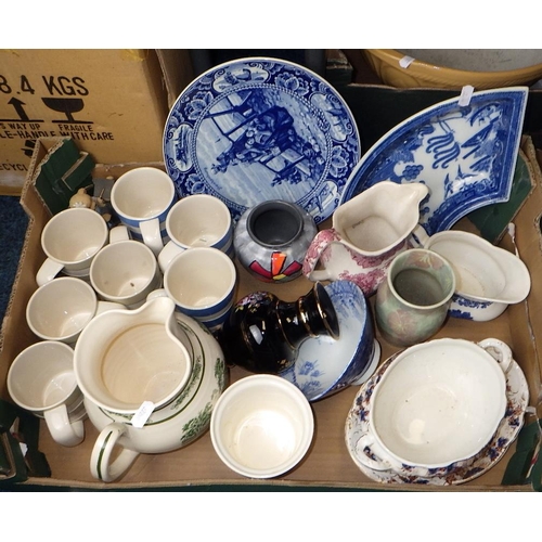 227 - A large qty of misc ceramics & glass to inc Denby, Indian tree table wares etc (4)