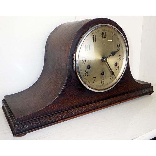 231 - Two Westminster chime mantle clocks (2)