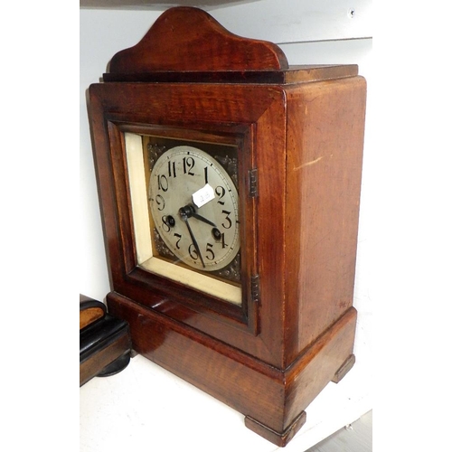 233 - Two late 19thC mantle clocks