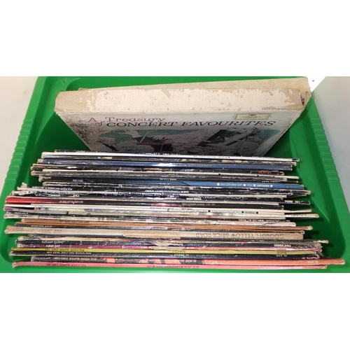 32 - A qty of misc Lps to in George Harrison, Bowie, Slade etc