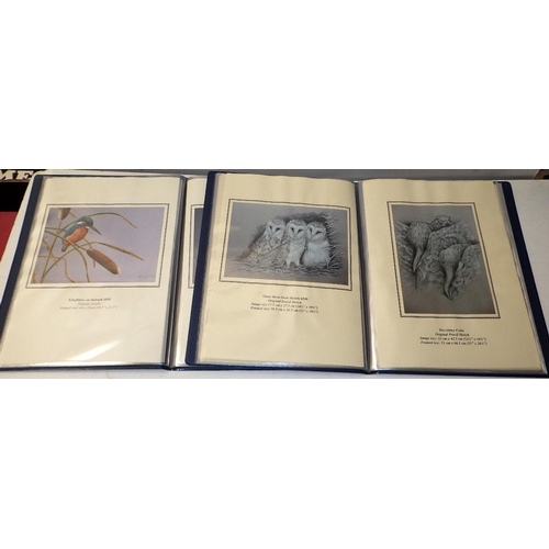 278 - Two Robert E Fuller exhibition catalogues together with a framed