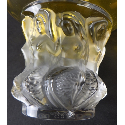 119 - A Lalique Sirenes perfume bottle Af