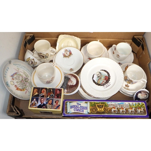 74 - A group of misc commemorative ceramic wares (2)