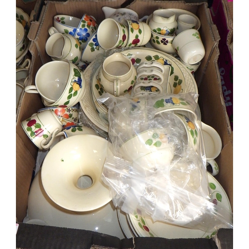 79 - A large qty of Adams Titan Ware table ware af (4)