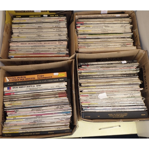 108 - A large qty of mainly classical Lps (4)