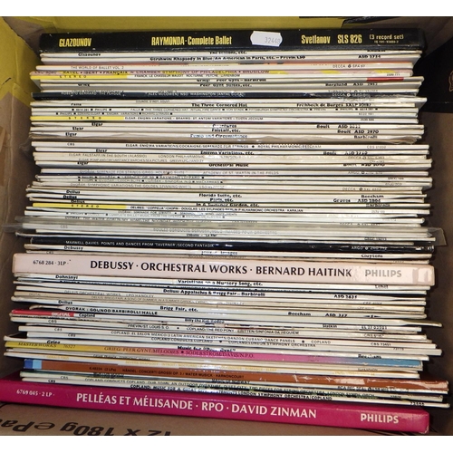 108 - A large qty of mainly classical Lps (4)