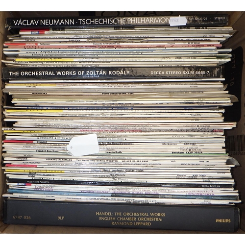 108 - A large qty of mainly classical Lps (4)