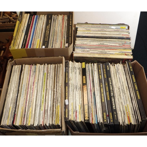 133 - A large qty of mainly classical Lps (4)