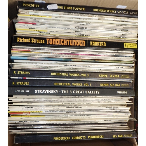 133 - A large qty of mainly classical Lps (4)