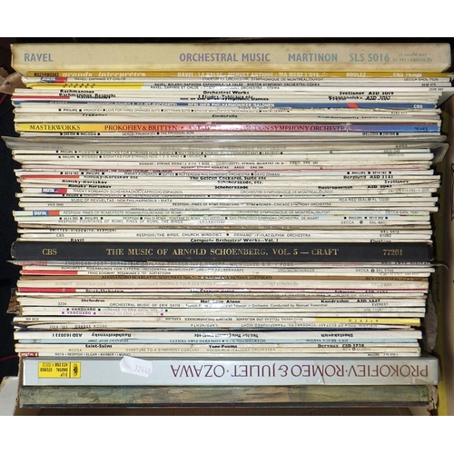 133 - A large qty of mainly classical Lps (4)