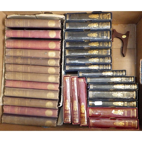 164 - A large qty of misc books to inc Dickens and Scott (4)