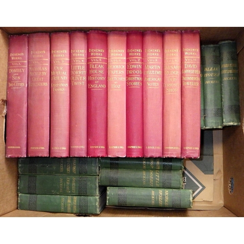 164 - A large qty of misc books to inc Dickens and Scott (4)