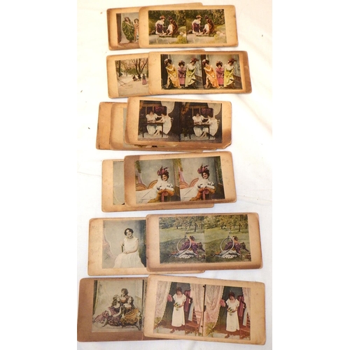 174 - A group of various glass lantern slides, cigarette cards etc