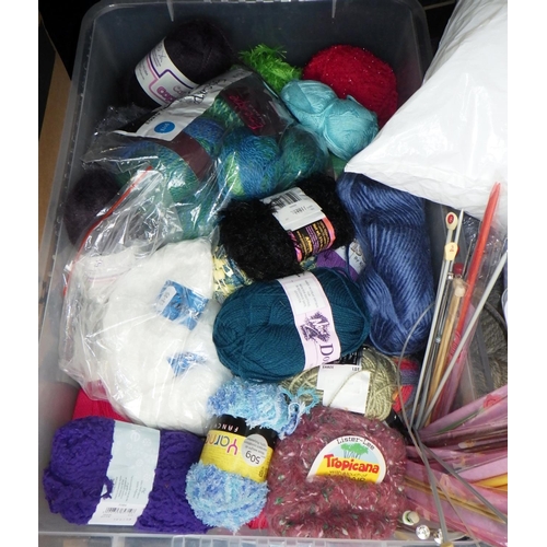 180 - A large quantity of wool etc