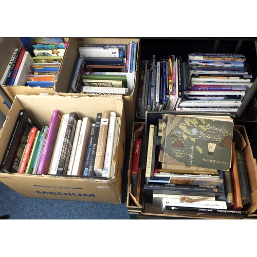 190 - A large quantity of miscellaneous books, some art interest (5)