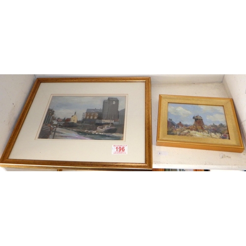 196 - James Hewitt (b. 1934): two James Hewitt framed landscapes (2)