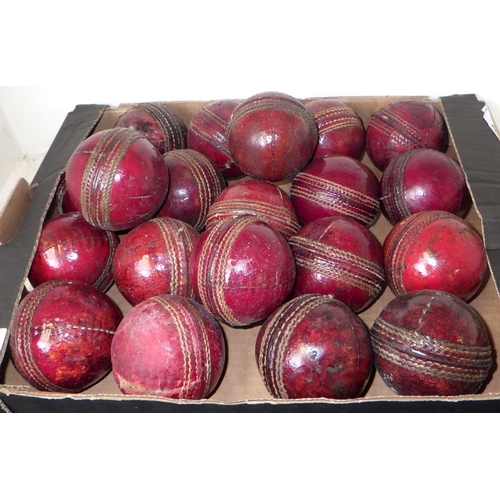 207 - A qty of cricket balls