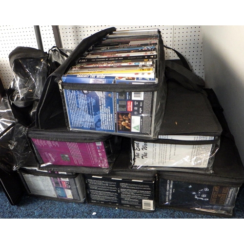 216 - A large qty of Dvds (qty)