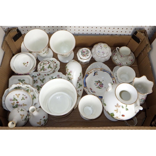 228 - A large qty of misc ceramics to include Wedgwood, etc (2)