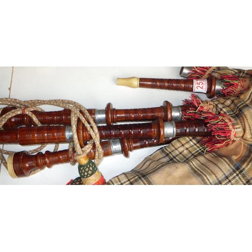 257 - A set of bagpipes