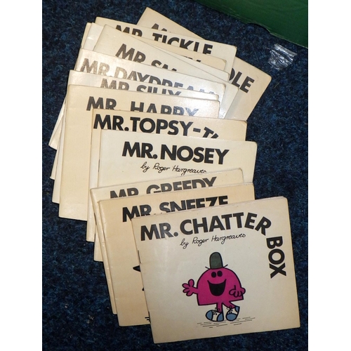 259 - A qty of misc books etc to inc Mr Men