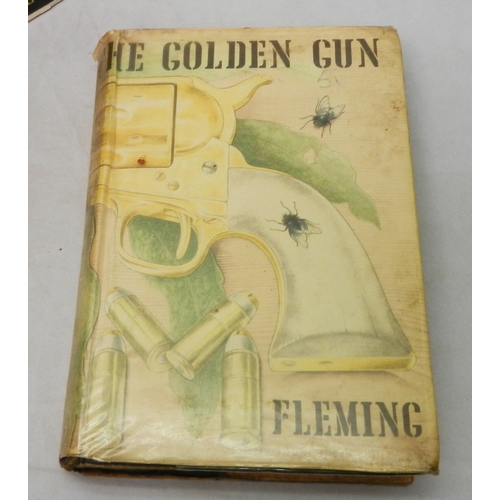 316 - Books: Ian Fleming, The Man with the Golden Gun, c1965 Jonathan Cape, ex. libris lacking and end pag... 