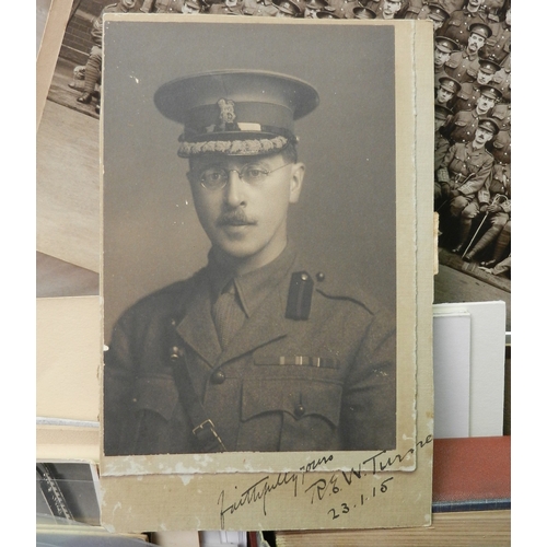 345 - Photographs: a 1915 dated autographed photograph of Victoria Cross winner REW Turner; other Victoria... 