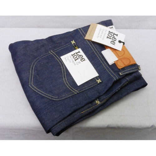 351 - A pair of Lee 101 Z Japanese selvedge denim 